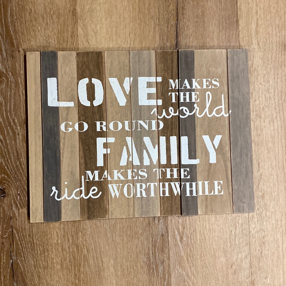 Farmhouse sign